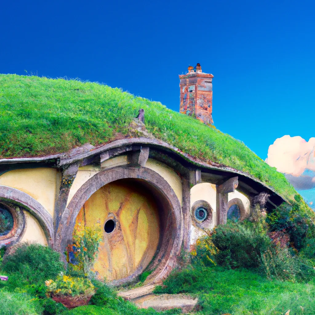 Hobbiton Movie Set